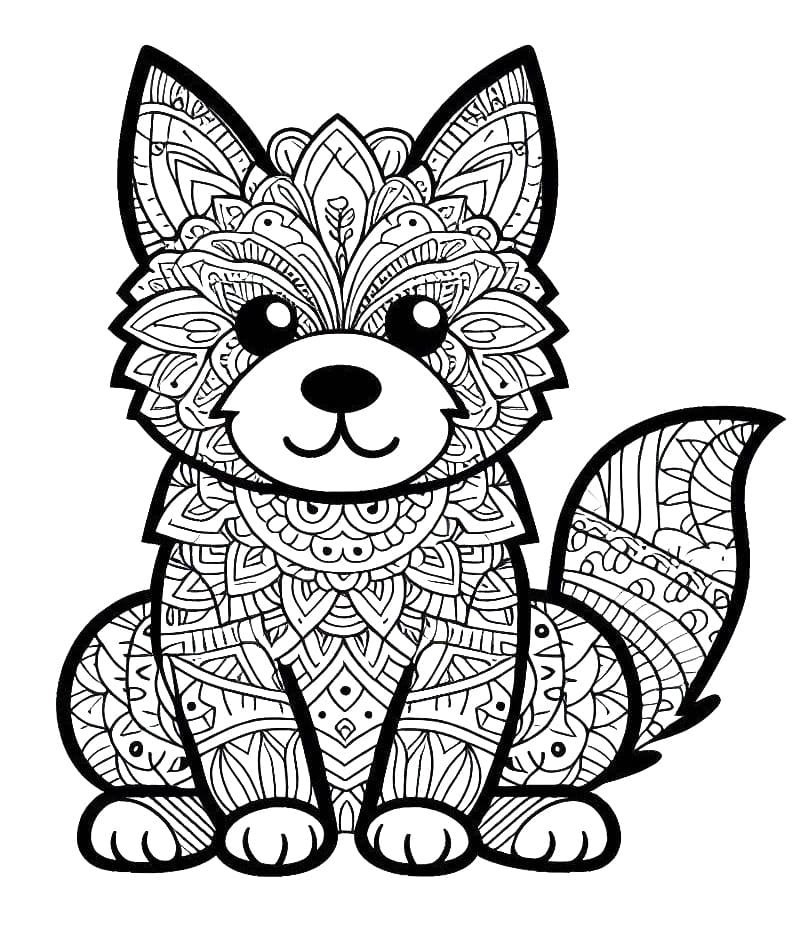 Mandalas Chien 3
